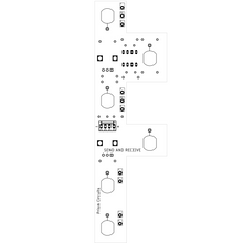 Load image into Gallery viewer, Serge Modular Paperface Send Receive DIY