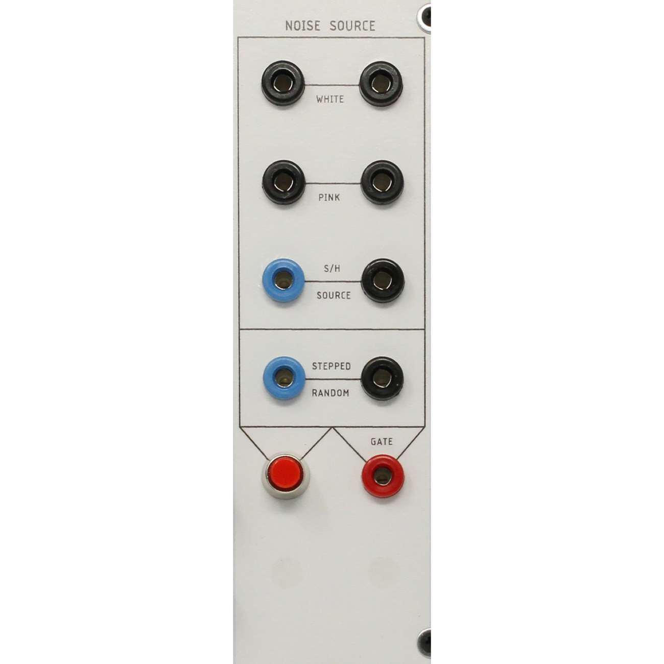Random Source Serge N÷COM (DIY) Serge Modular for Eurorack (3U)