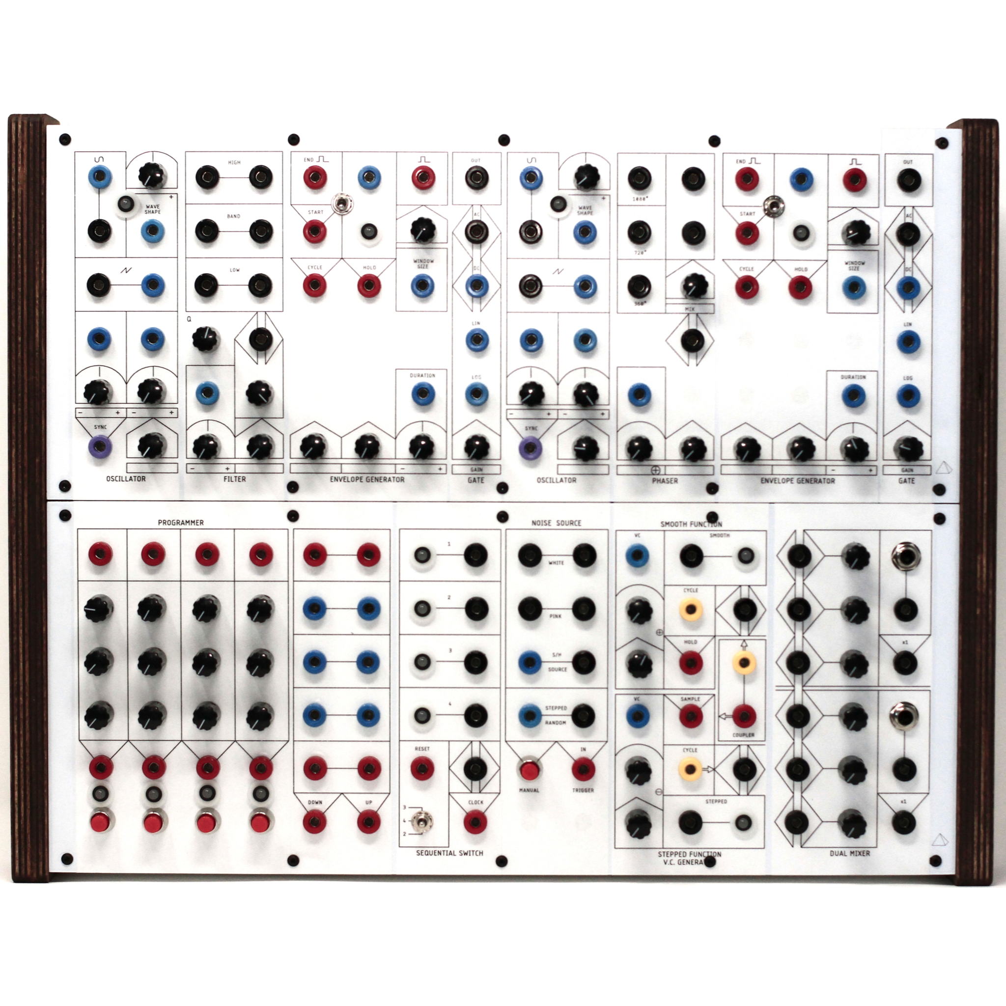 Prism Circuits - Pomona Serge Modular Paperface System